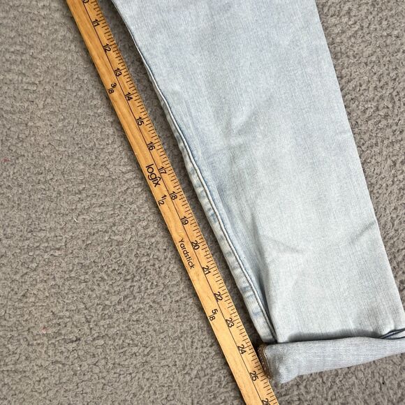 American Eagle Jeans 16R x 33 Blue Super High Rise Jeggings Next Level Stretch - Picture 13 of 16